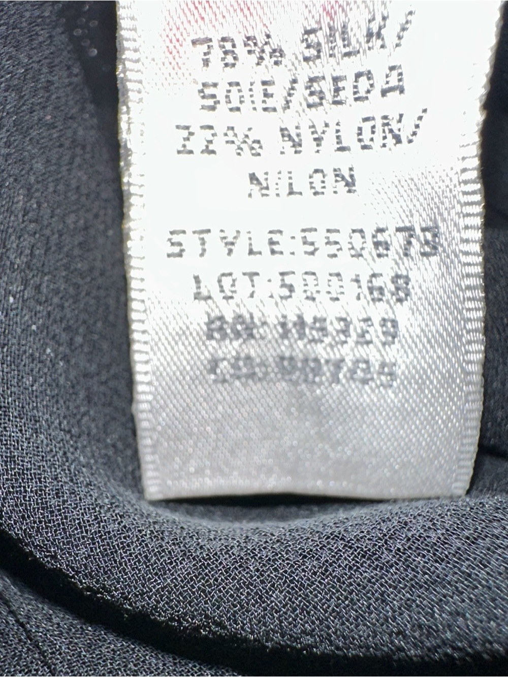 BADGLEY MISCHKA SHEER BUBBLE WITH SILVER HEM COCKTAIL DRESS - Picture 5 of 5